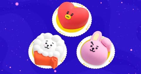 GOLDILOCKS X BT21 CAKES